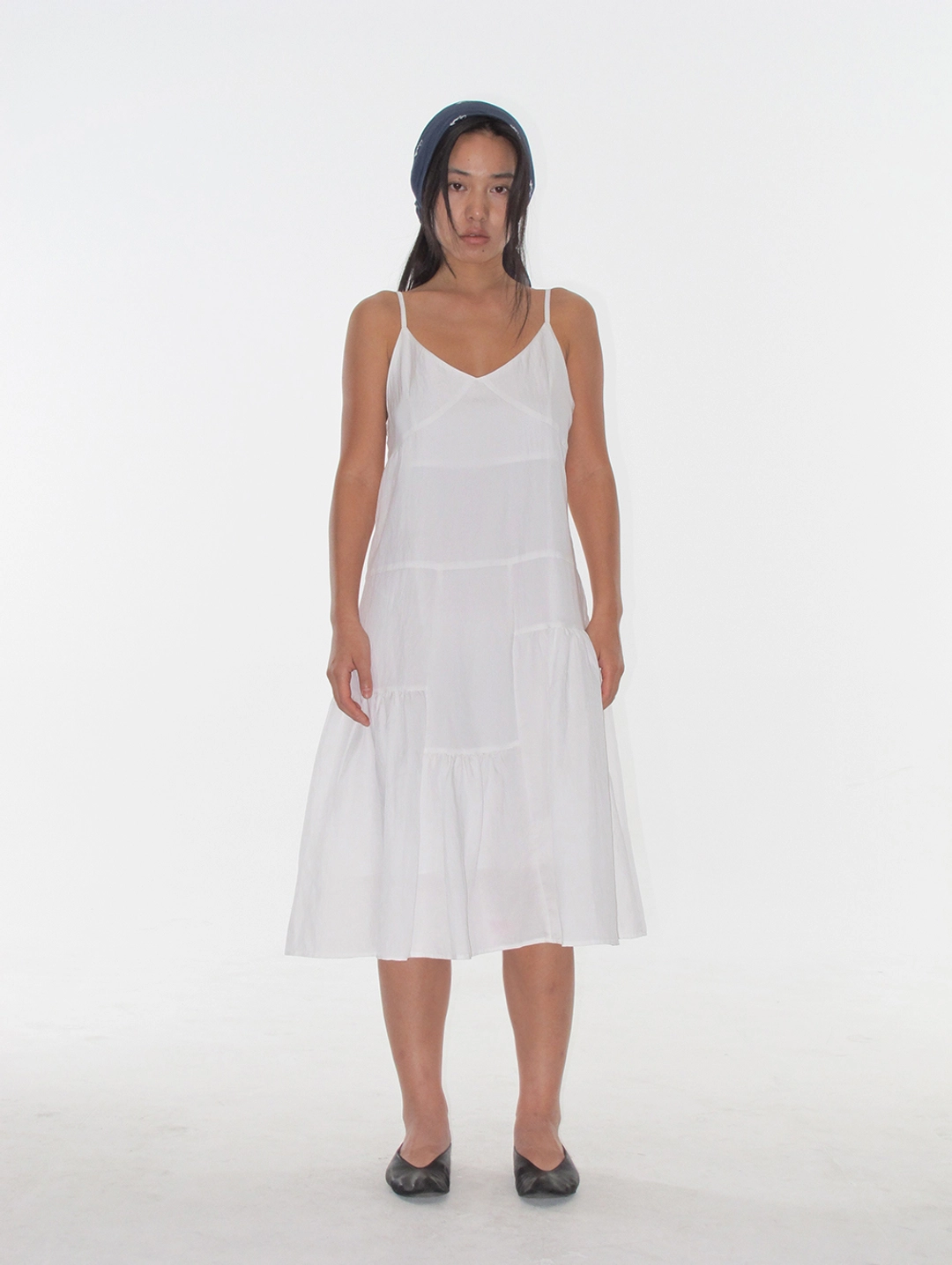 쏘딩키브레드 Sander White Dress 상품 이미지 1