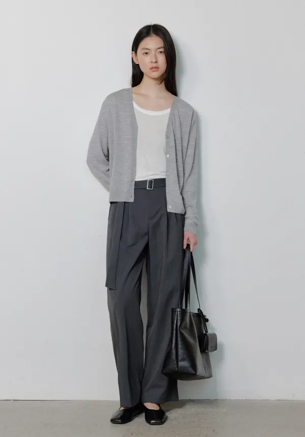 Harper Two Tuck Belt Pants