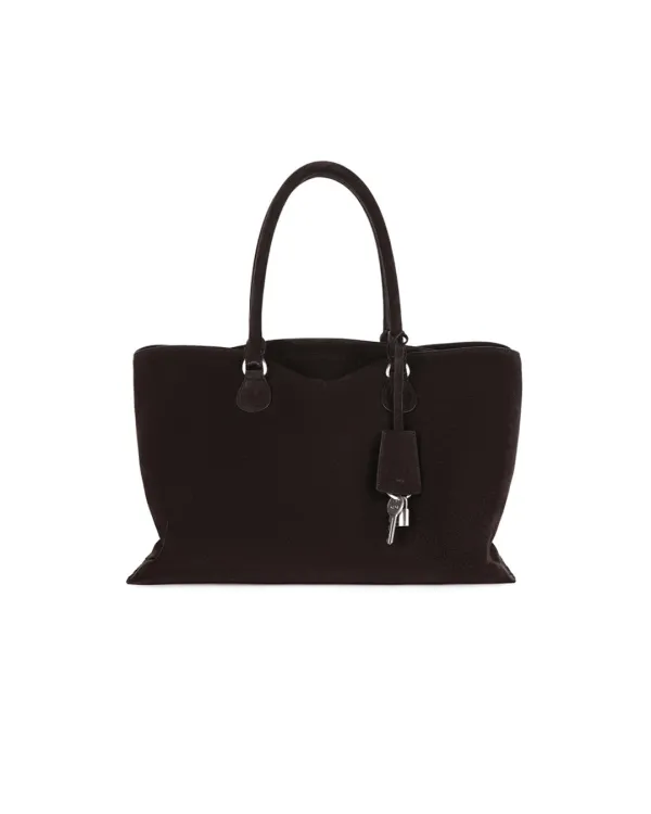 SHELL BROT LARGE [SUEDE MOCHA]