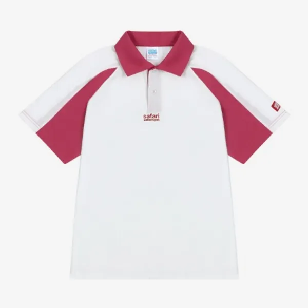 AUTHENTIC TABLE TENNIS TRAINNE TEE (WHITE/PINK)