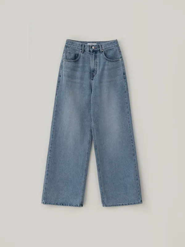 Take Wide Denim - Washing Blue