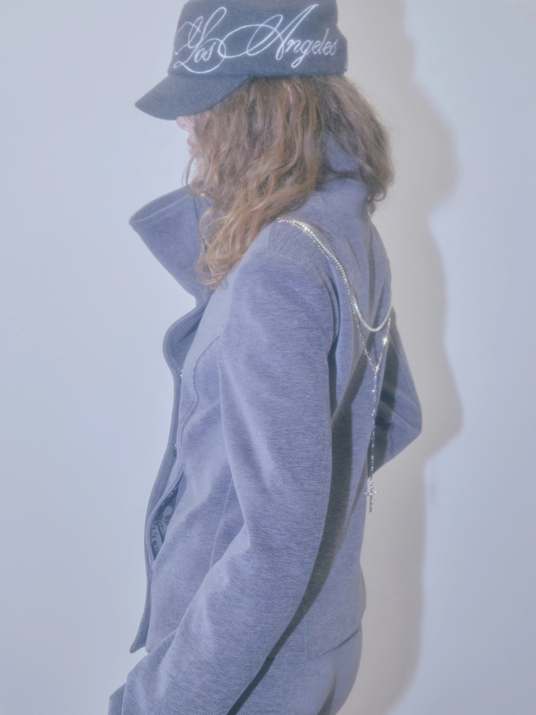스컬프터 Mockneck Corduroy Jacket Charcoal 상품 이미지 1
