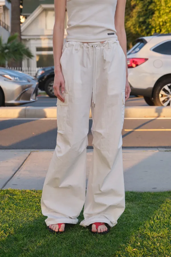[김가을 PICK] Austen String Cargo Pants - Ivory