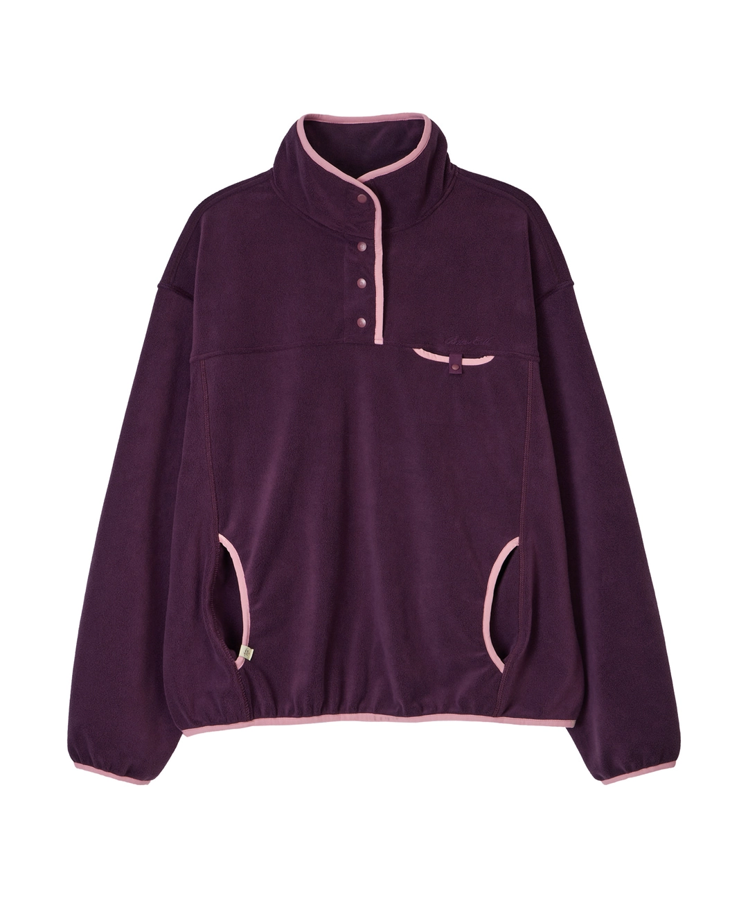 비터셀즈 Wintry Fleece Snap Anorak-Purple 상품 이미지 1