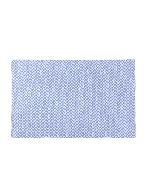 CHECKERED SARONG_BLUE