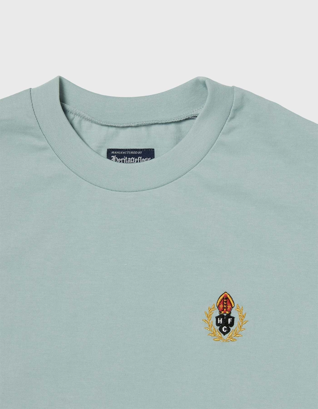 헤리티지플로스 CHILDREN 20S COMPACT YARN T-SHIRT / Sky Blue 상품 이미지 2