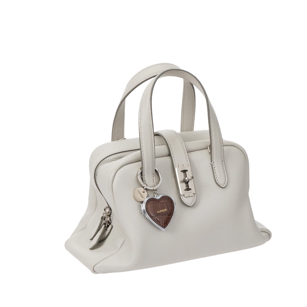 분크 Ecllat Heart Pocket Mirror Charm (에끌라 하트 포켓 미러 참) Brown 상품 이미지 2