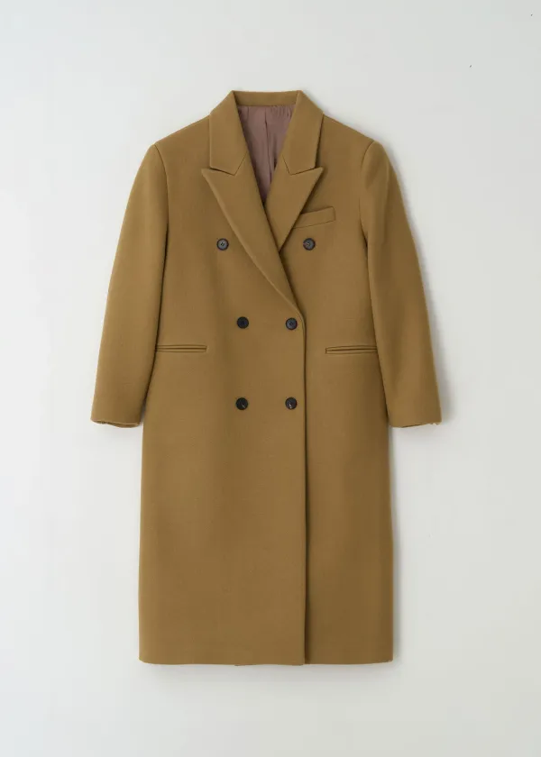 Double Wool Coat(Beige)