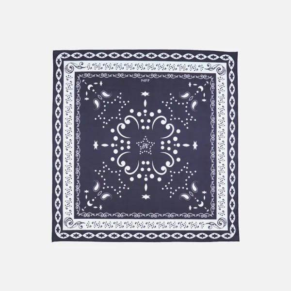 nff western scarf-navy