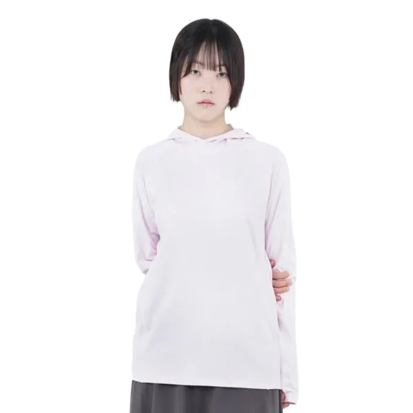 25-003 HOODED LONG SLEEVE (LAVENDER PINK)