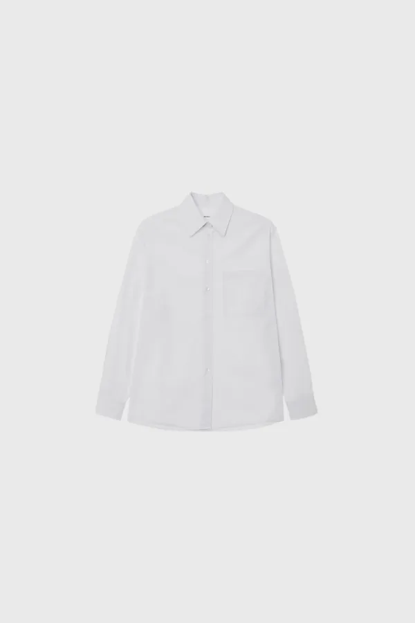 J stripe shirt (white)