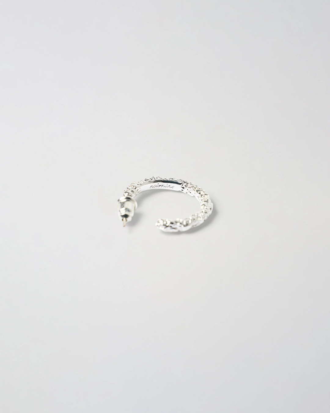누아르나인 Textured Earrings [SILVER] 상품 이미지 2