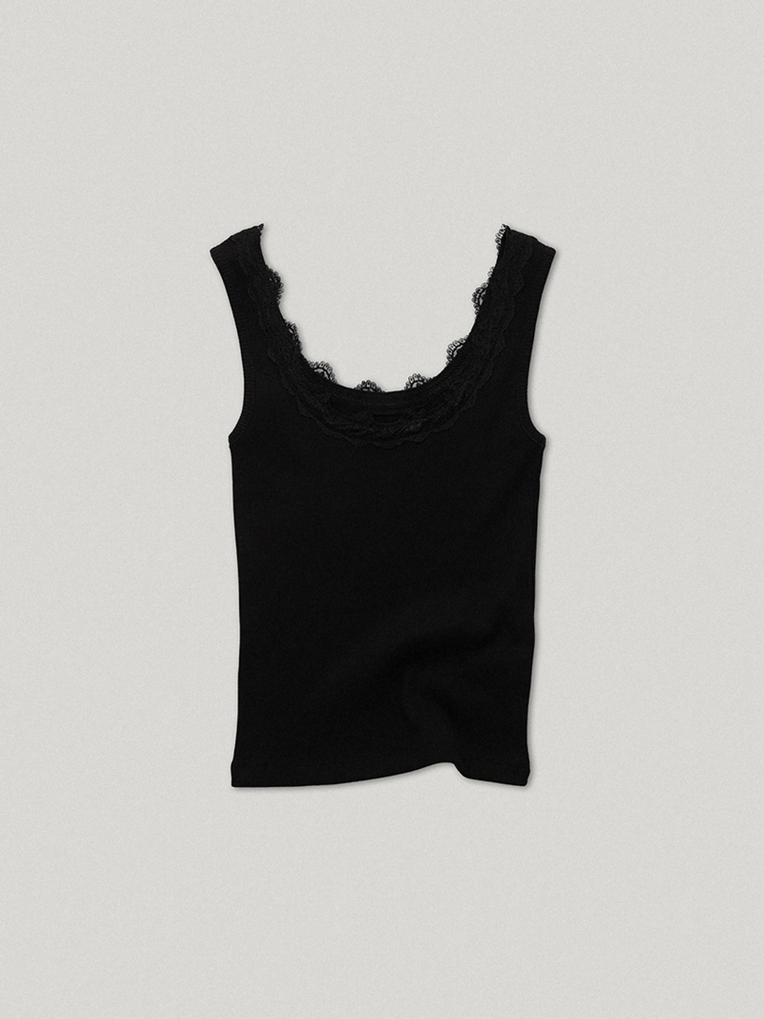 Tutu Lace Sleeveless Black