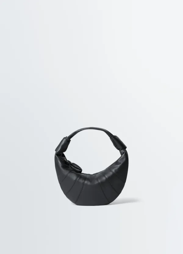 MINI FORTUNE CROISSANT BAG IN LEATHER
