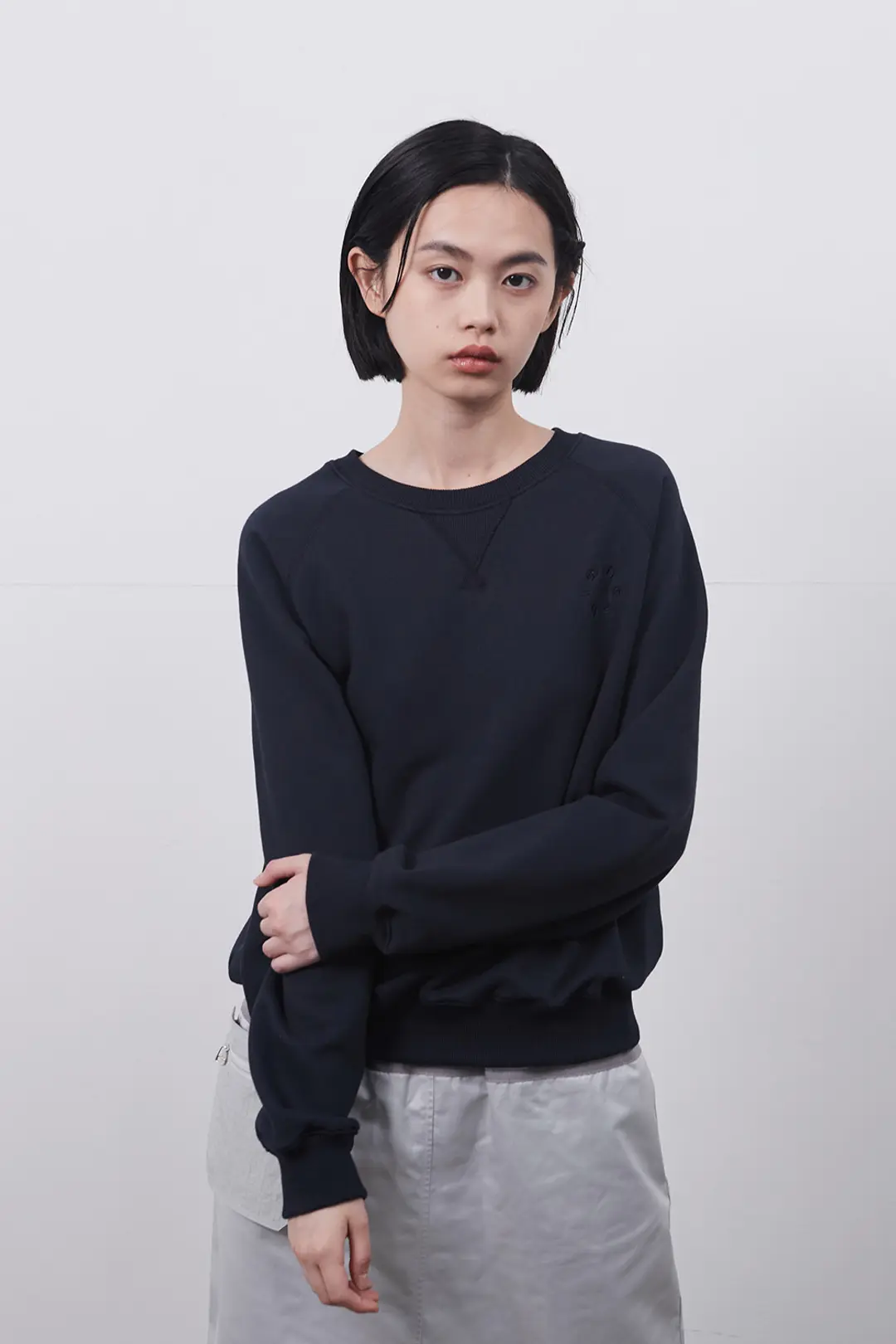 오헤시오 STANDARD SWEATSHIRT, NAVY 상품 이미지 2