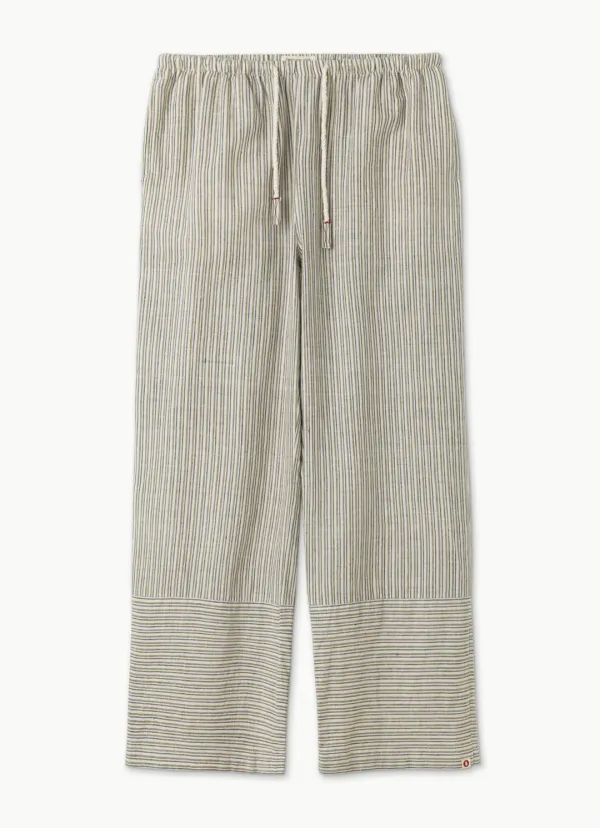 India string block pants_Beige Multi