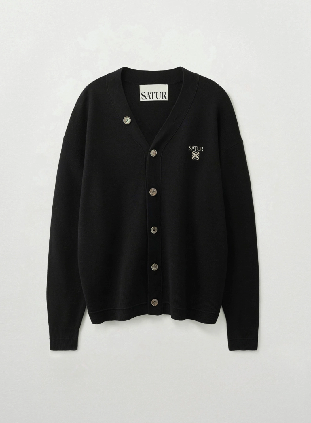 세터 Essential Faro Cardigan - Black 상품 이미지 1