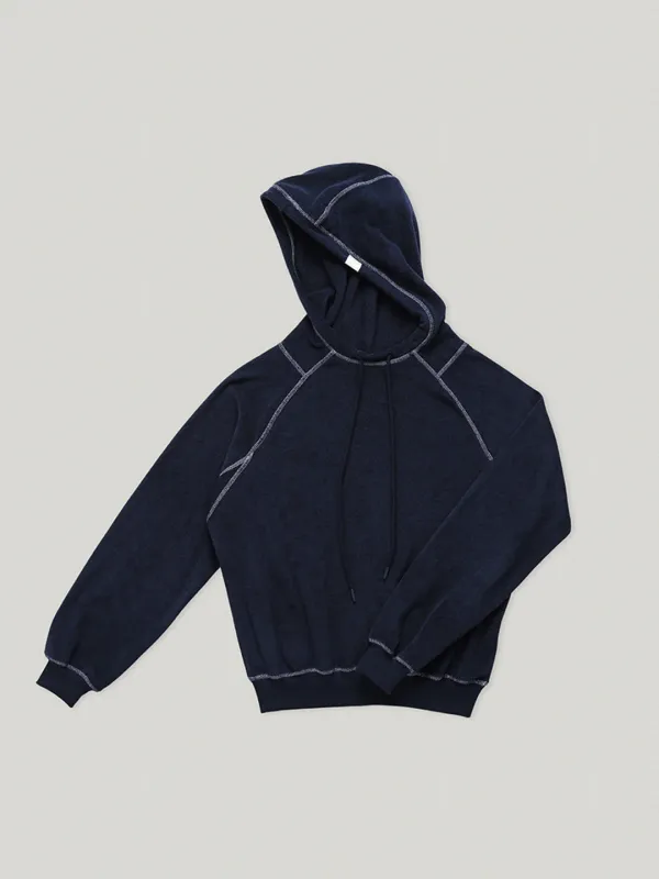 Ripple Hoodie Navy