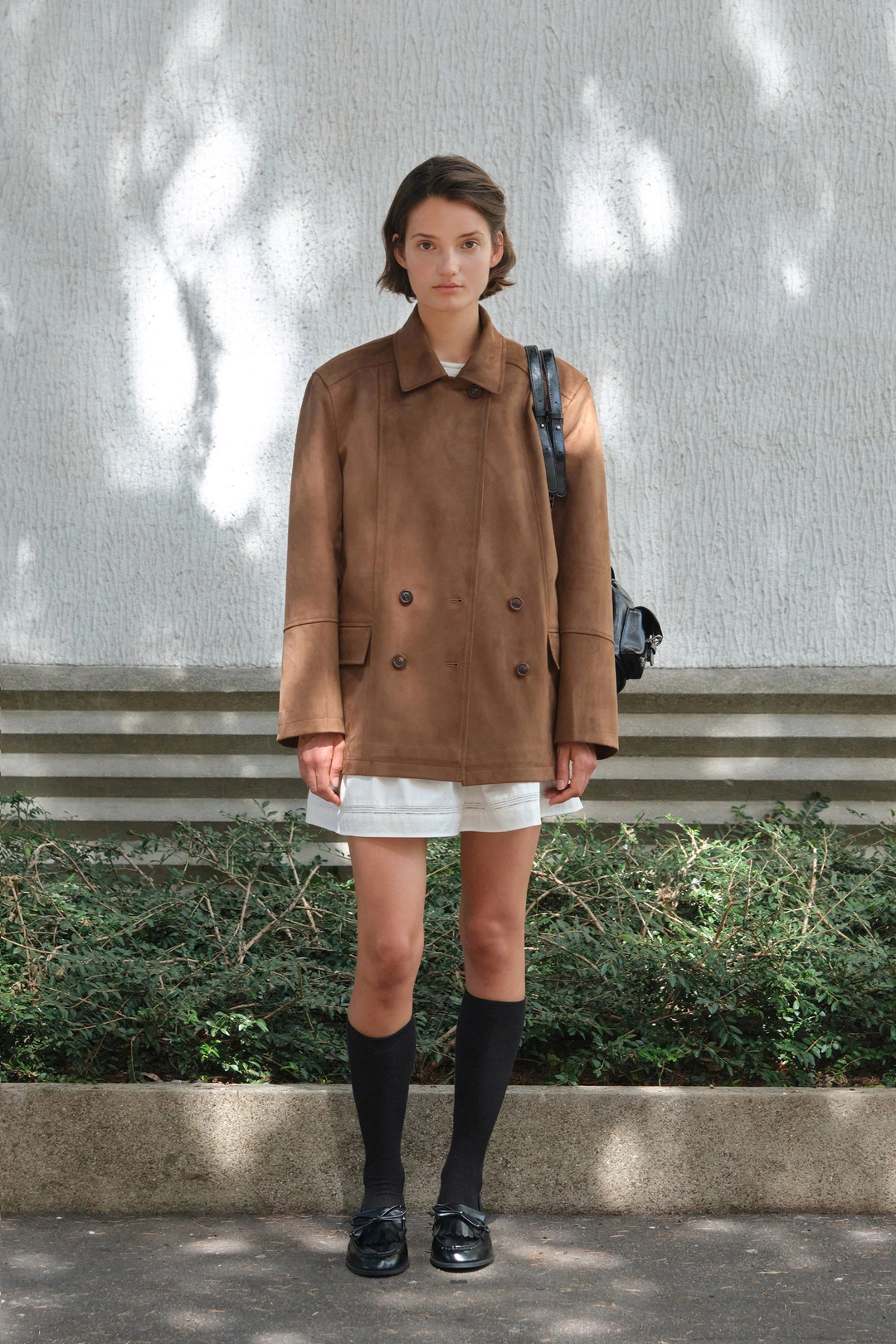 썸웨어버터 Rust Suede Jacket - Brown 상품 이미지 2