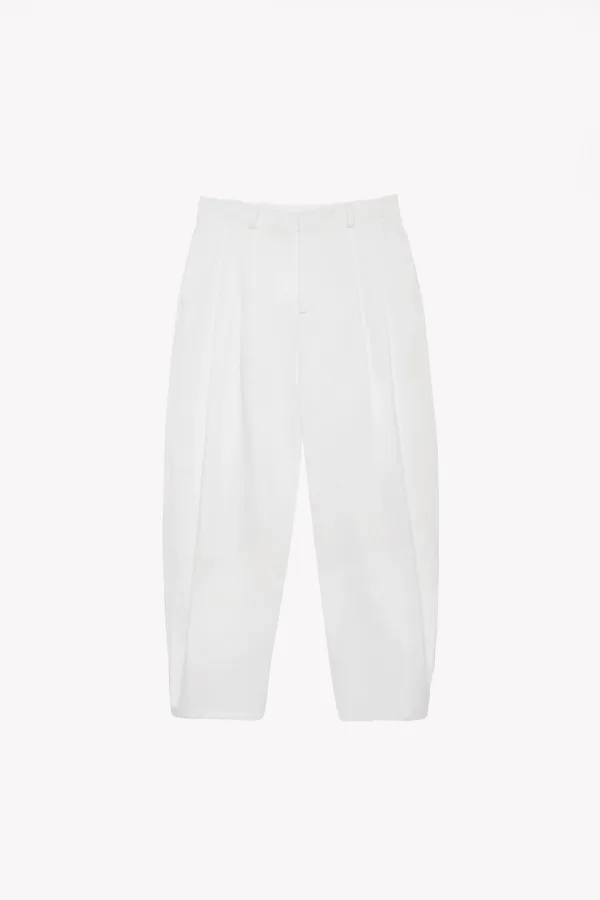 Seren Volume Pants (White)