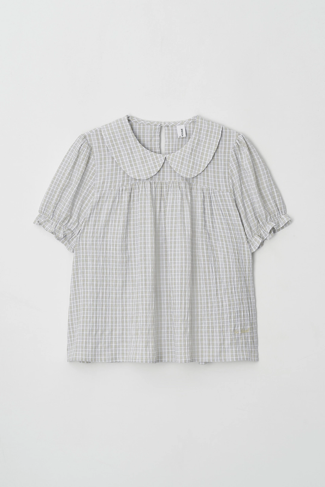 브렌다 브렌든 sunbury blouse - check 상품 이미지 1