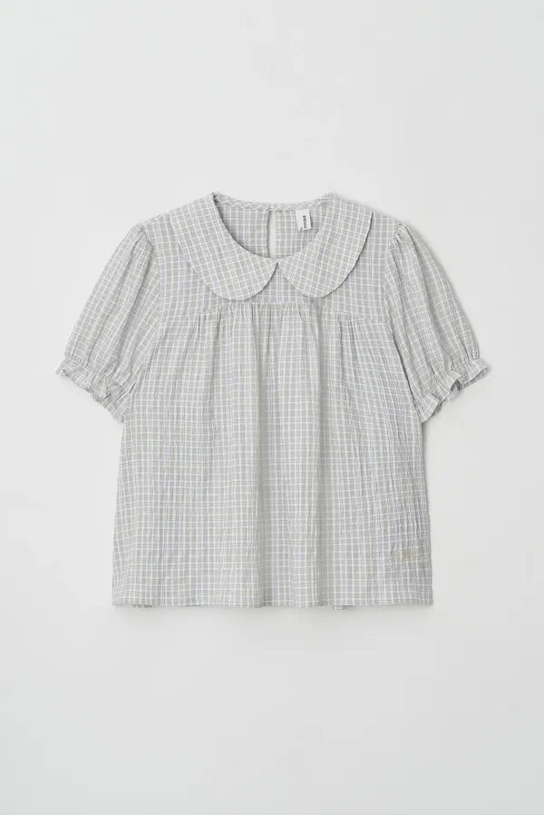 sunbury blouse - check