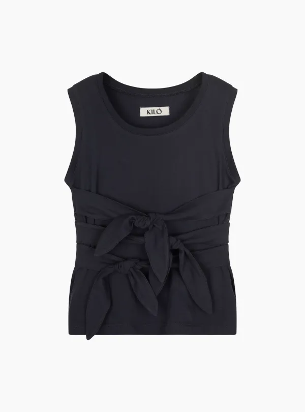 KNOT TOP (NAVY)