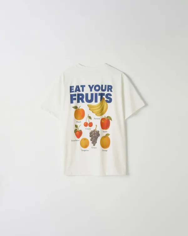 UNISEX Fruit Market T-shirts [WHITE]