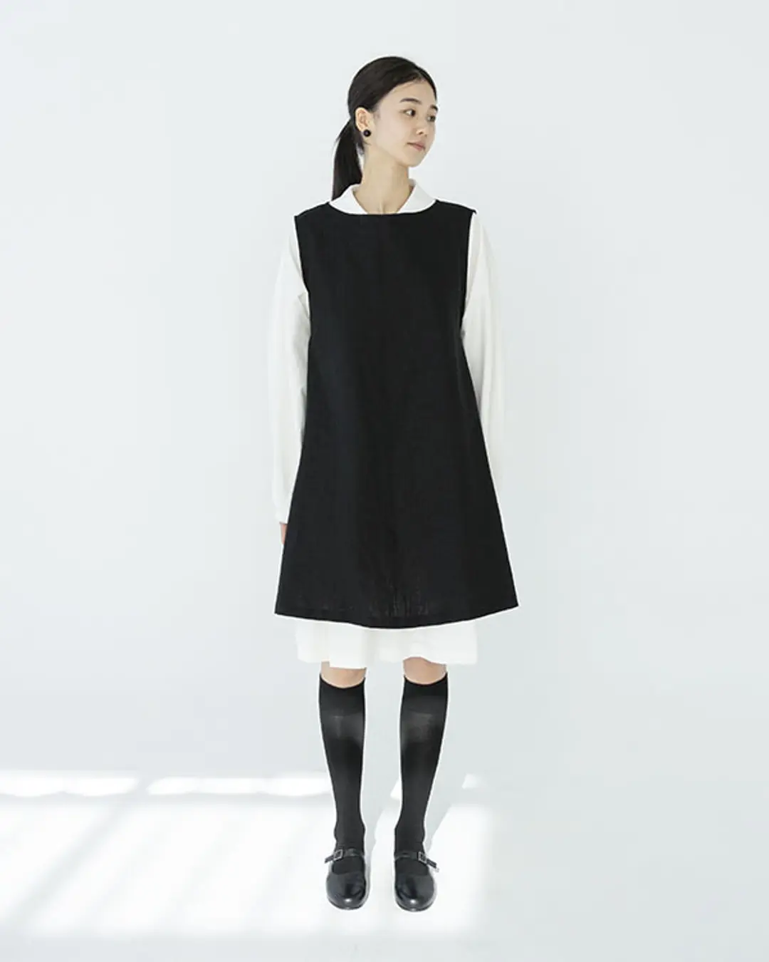 유노이아 linen long vest 상품 이미지 2