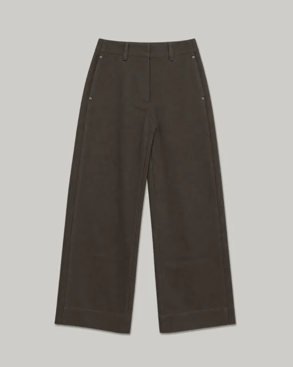 Twill Cotton Pants_2Color