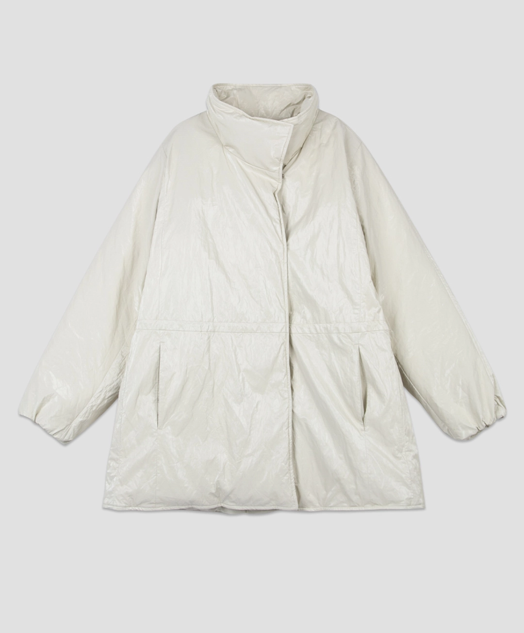아뜰리에 나인 (JP-584)HI-GLOSSY PADDED JUMPER 상품 이미지 3
