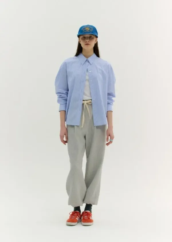 CASUAL STRING JOGGER PANTS (ash gray)