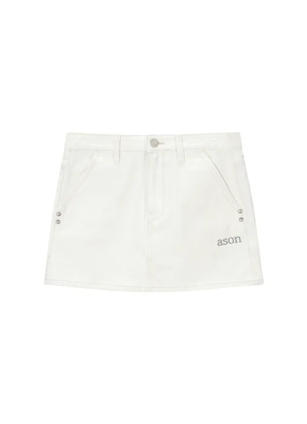 POG SKIRT / CREAM