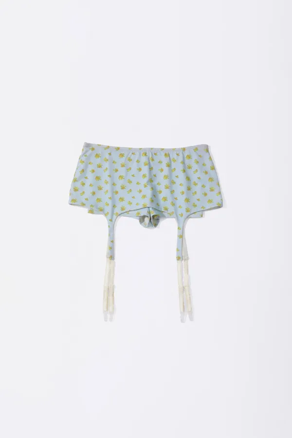 Cottage Garter Belt Skort Sky
