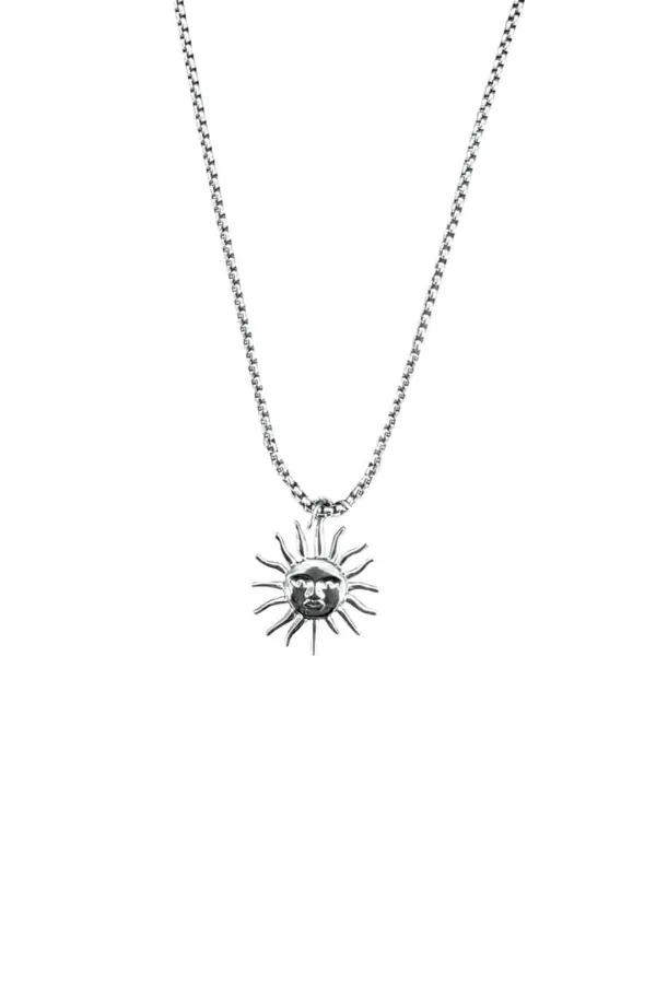 SUN FACE MOFIF NECKLACE