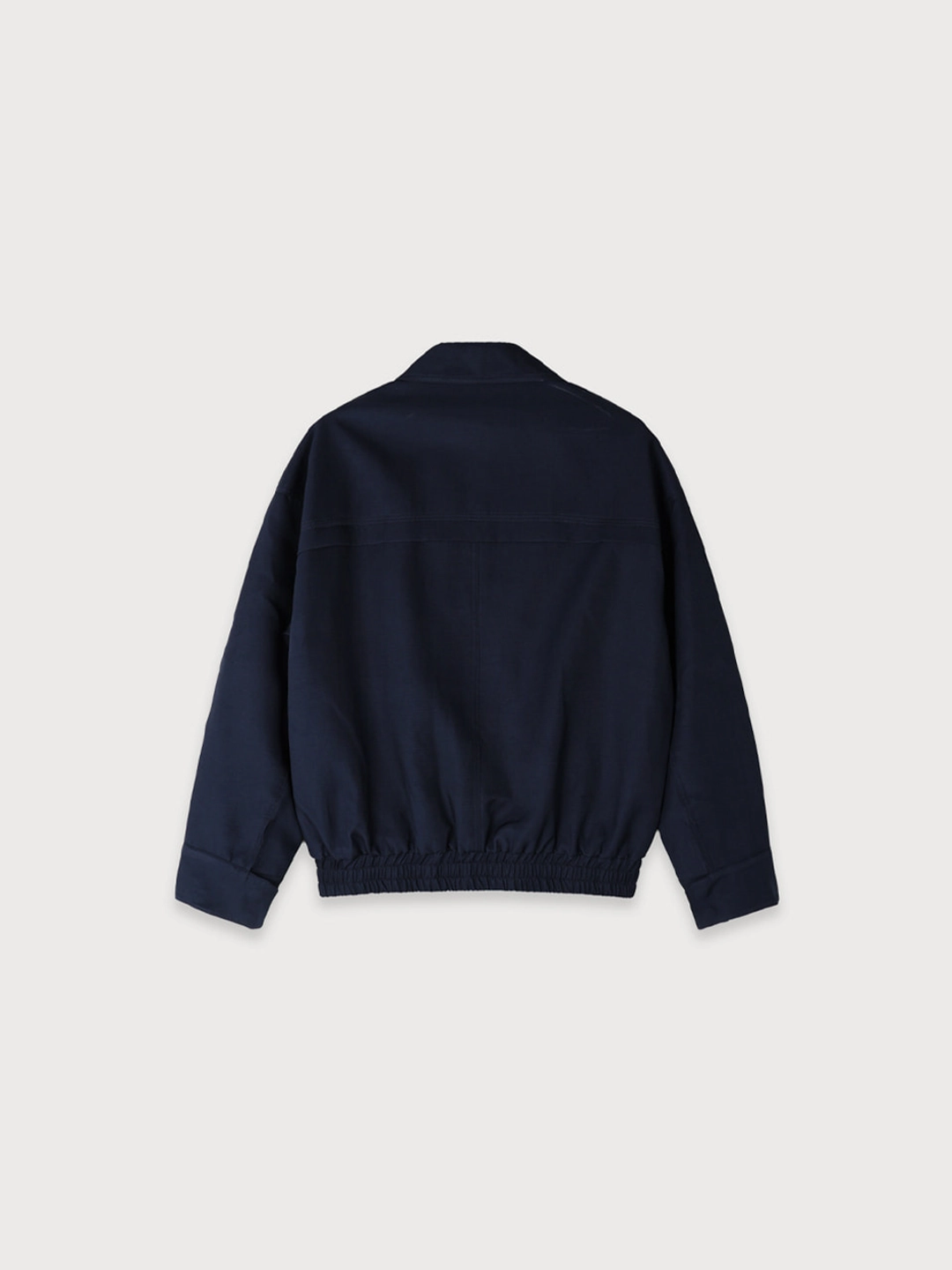 뮤제 [REFURB] FINALE Nylon Bomber Jacket_Navy 상품 이미지 2