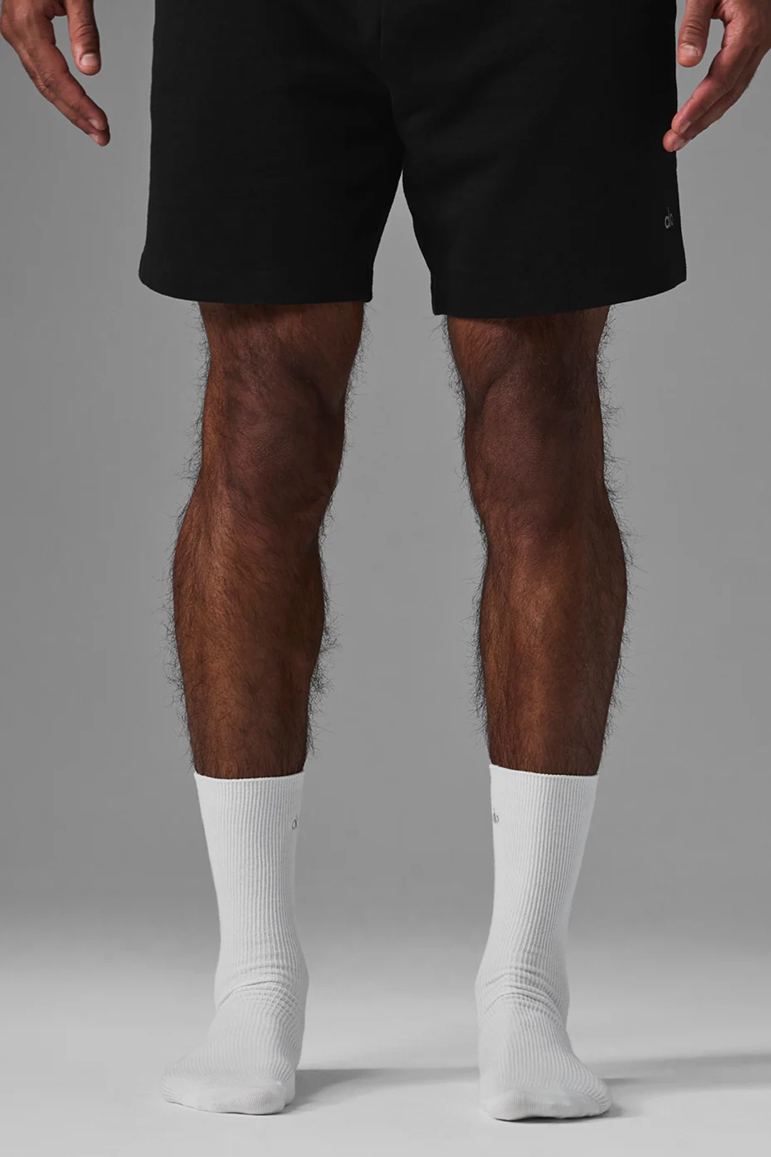 알로요가 Unisex Half-Crew Understated Sock - White 상품 이미지 2