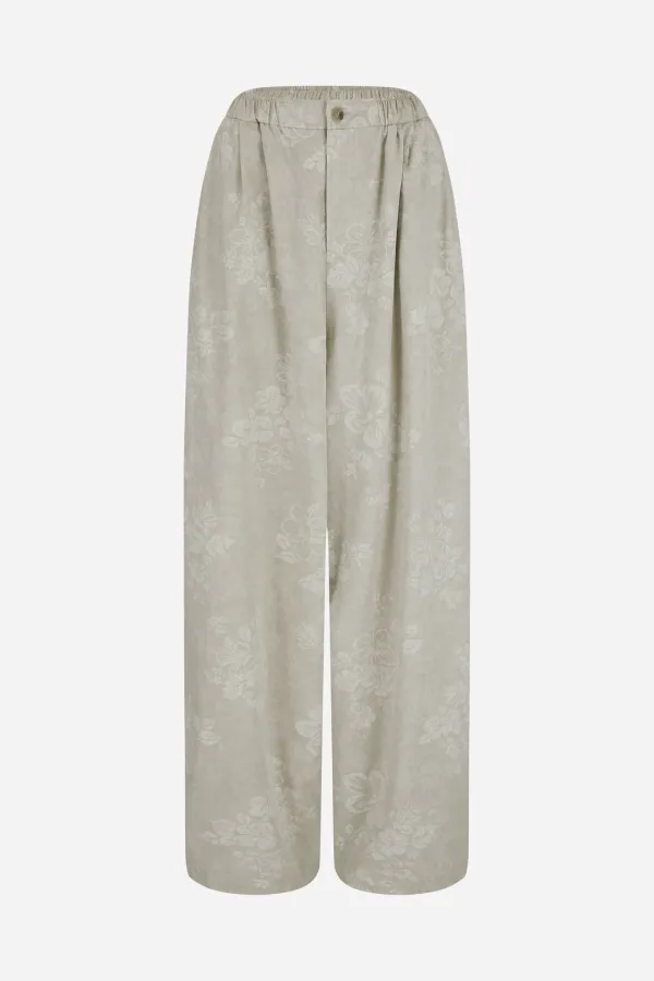 25SS river washed wide pants