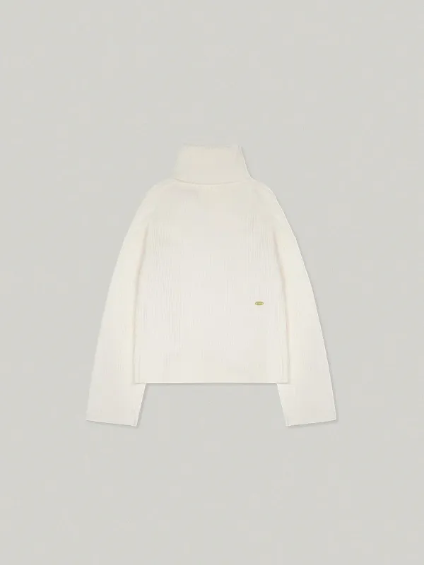 Snug Turtleneck Knit - Ivory스너그 터틀넥 니트