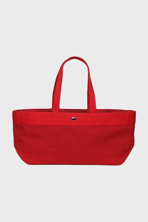 4th) a baguette bag (red)