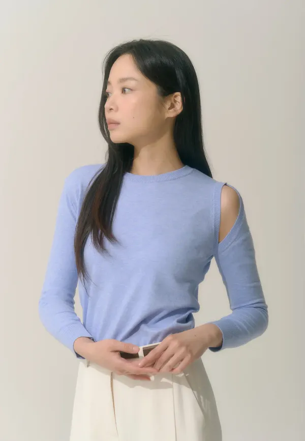 One side cut knit