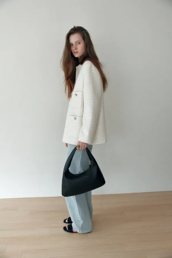 Margaret Shoulder Bag_Black