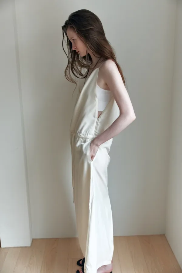 [4th] Low String Dress_Ivory