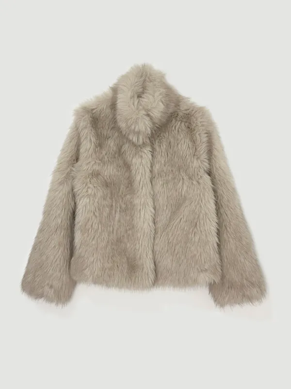 Fur short jacket (베이지)