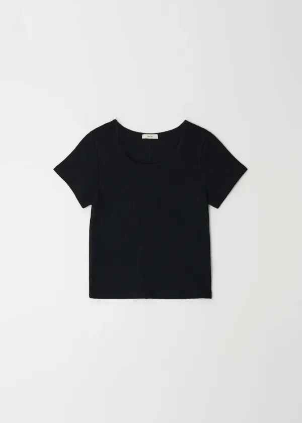Waffle T-shirt(Black)