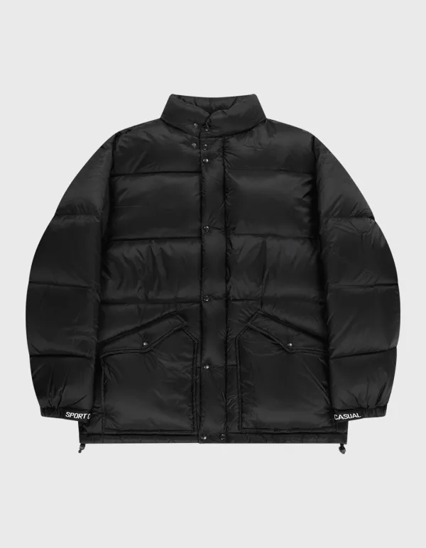 RIPSTOP GOOSE DOWN PARKA / Black