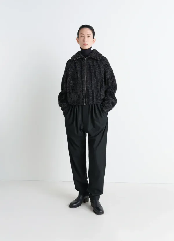 DRAWSTRING PANTS IN CASHMERE