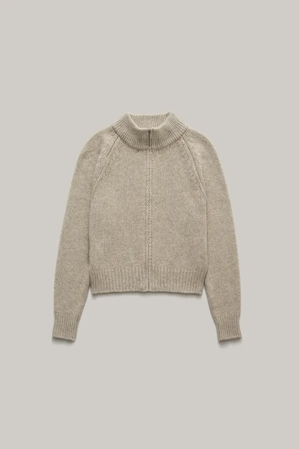 Haver Zip-up Sweater