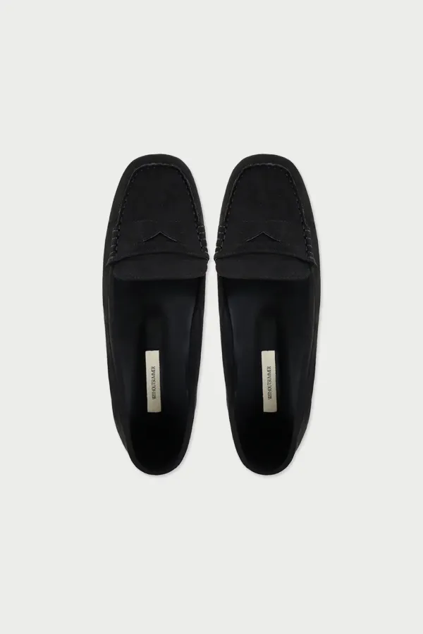 Pudge suede loafer_black