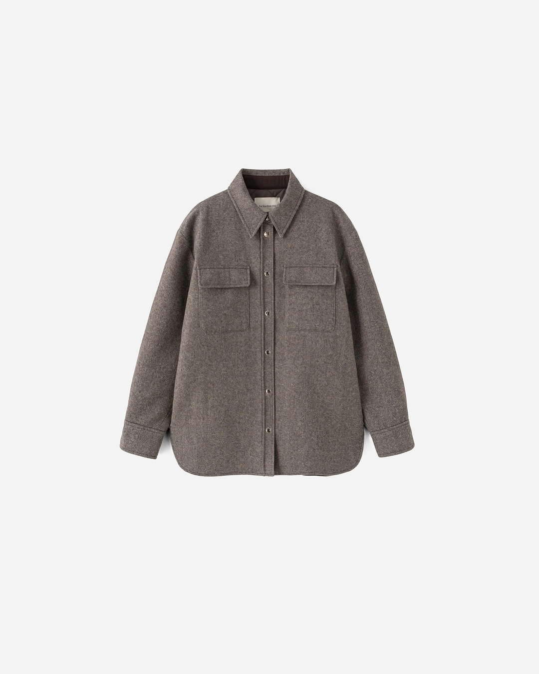 포유어아이즈온리 Mer Wool Quilted Jacket 상품 이미지 1